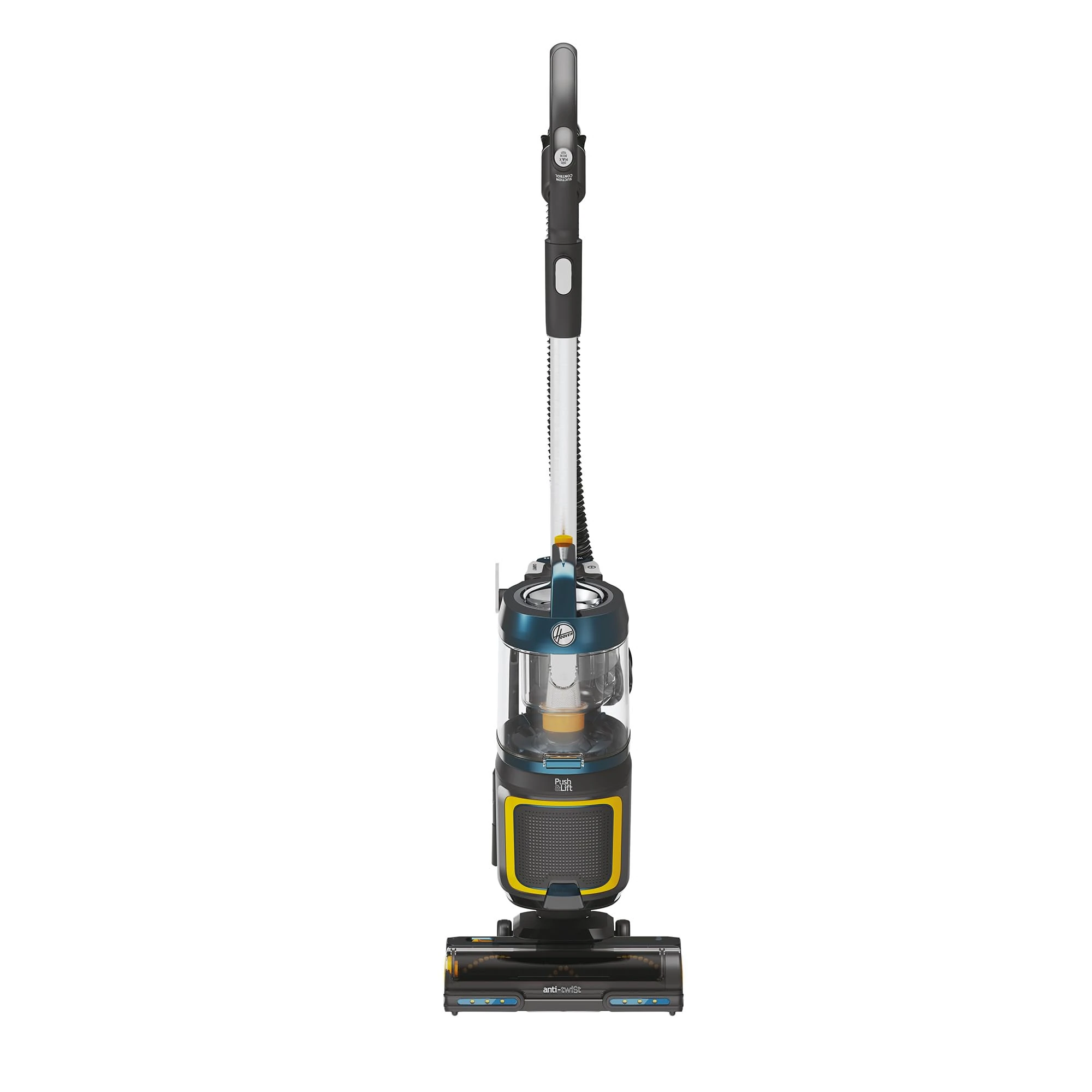 Hoover HL5 Pets Upright Vacuum Cleaner with Pet Hair Attachment, Powerful Suction, Push&Lift Portable Mode, Anti Hair Wrap, LED Lights, Hepa Filter, Corded, 850w [HL500PT]