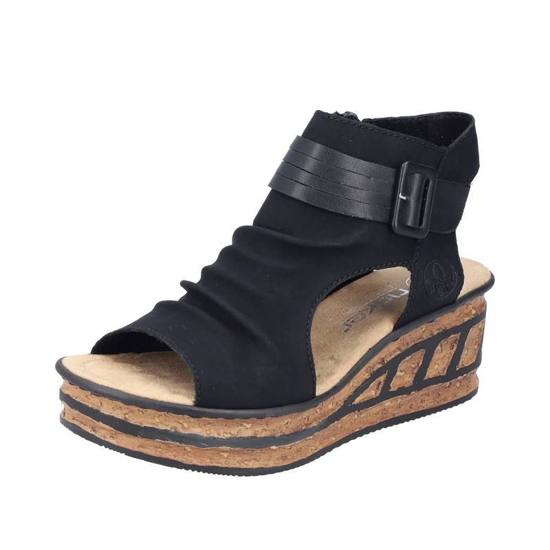 Rieker Adult Master Item 68191-00 00 Black, black, 4 UK