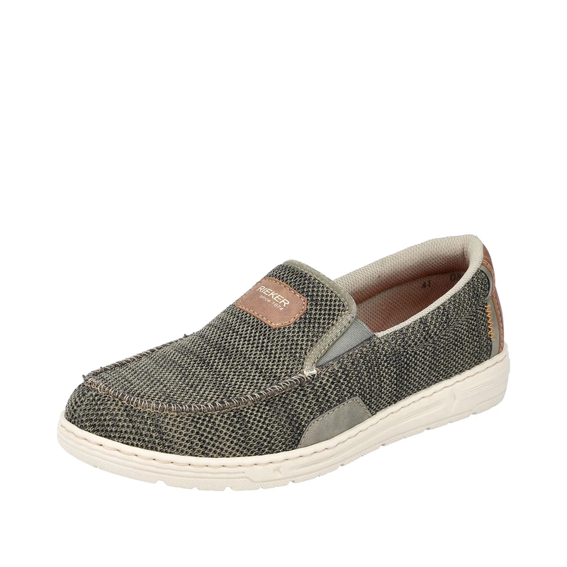 Rieker Men's 08651 Slippers, Green, 9 UK