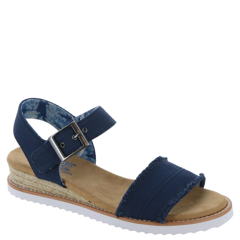 Skechers Women's Desert Kiss-Adobe Princess Sandal, Navy, 4 UK