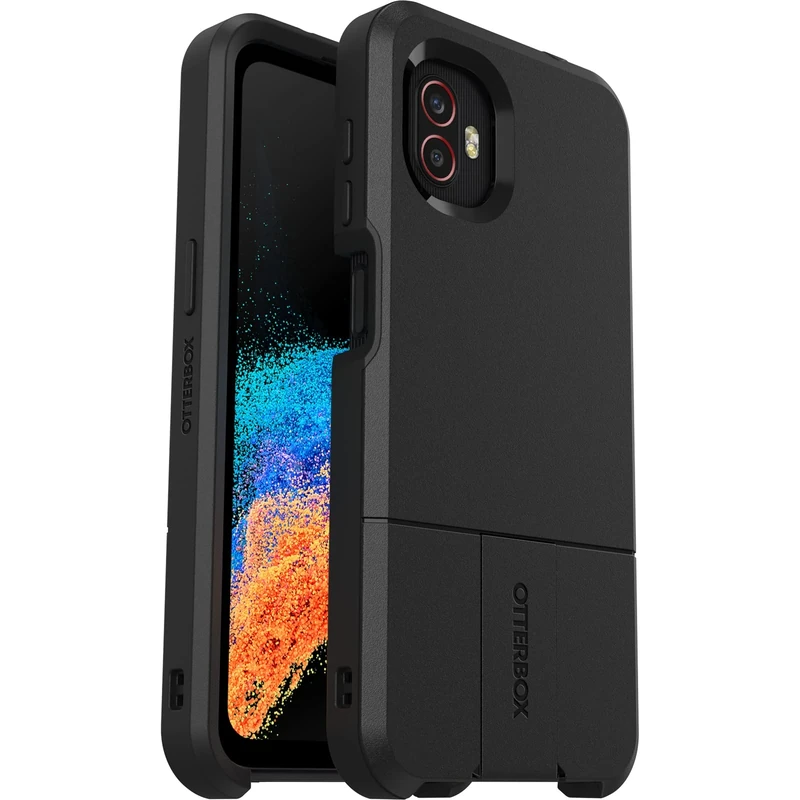 OtterBox Universe Series Case for Samsung XCover6 Pro - Black (Non-Retail Packaging, Ships in Poly Bag) - Image 1