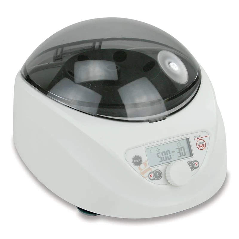 Globe Scientific GCC-P Clinical Centrifuge, Portable, with Two Program Locations, 12VDC Car Adaptor, w/ 6-Place 15mL Rotor