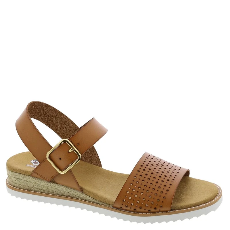 Skechers Women's Desert KISS Sunny Flair, Luggage Duraleather, 6 UK - Image 1