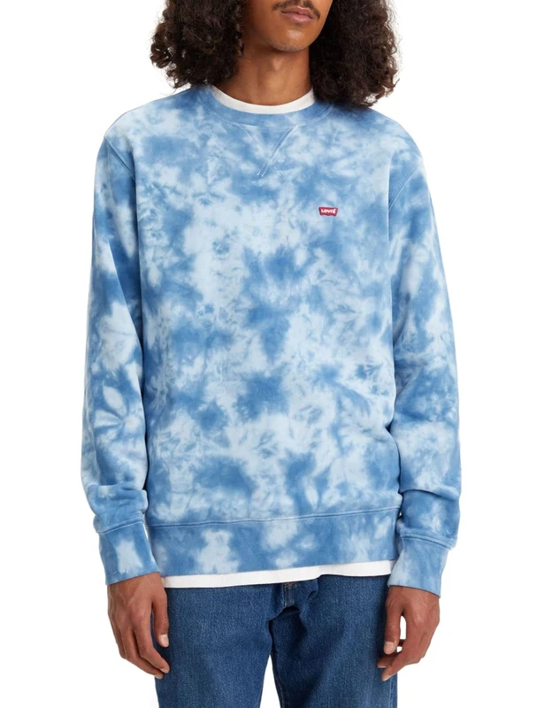 Levi's Men's Crew Sweatshirt Sunset Blue L - Image 1