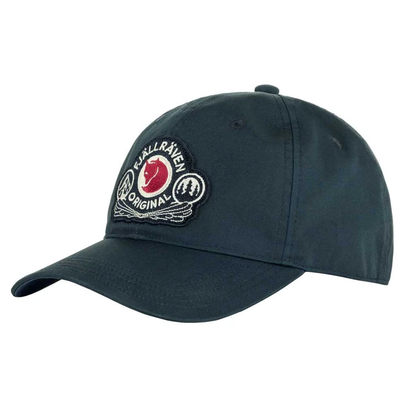 Fjallraven 86979-555 Classic Badge Cap/Classic Badge Cap Hat Unisex Dark Navy Size S/M