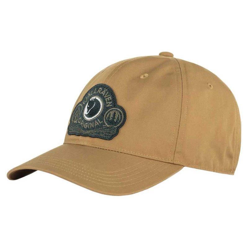 Fjallraven 86979-232 Classic Badge Cap/Classic Badge Cap Hat Unisex Buckwheat Brown Size L/XL