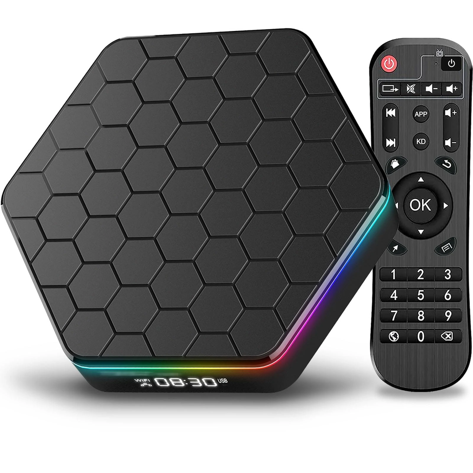 Android TV Boxes 12.0, Android Box 4GB RAM 32GB ROM 4K 6K WiFi 6, Android TV Box with Allwinner H618 Quad-Core, Smart TV Box Android Support Dual-WiFi 2.4G/5G 3D HDR H.265 Bluetooth 5.0