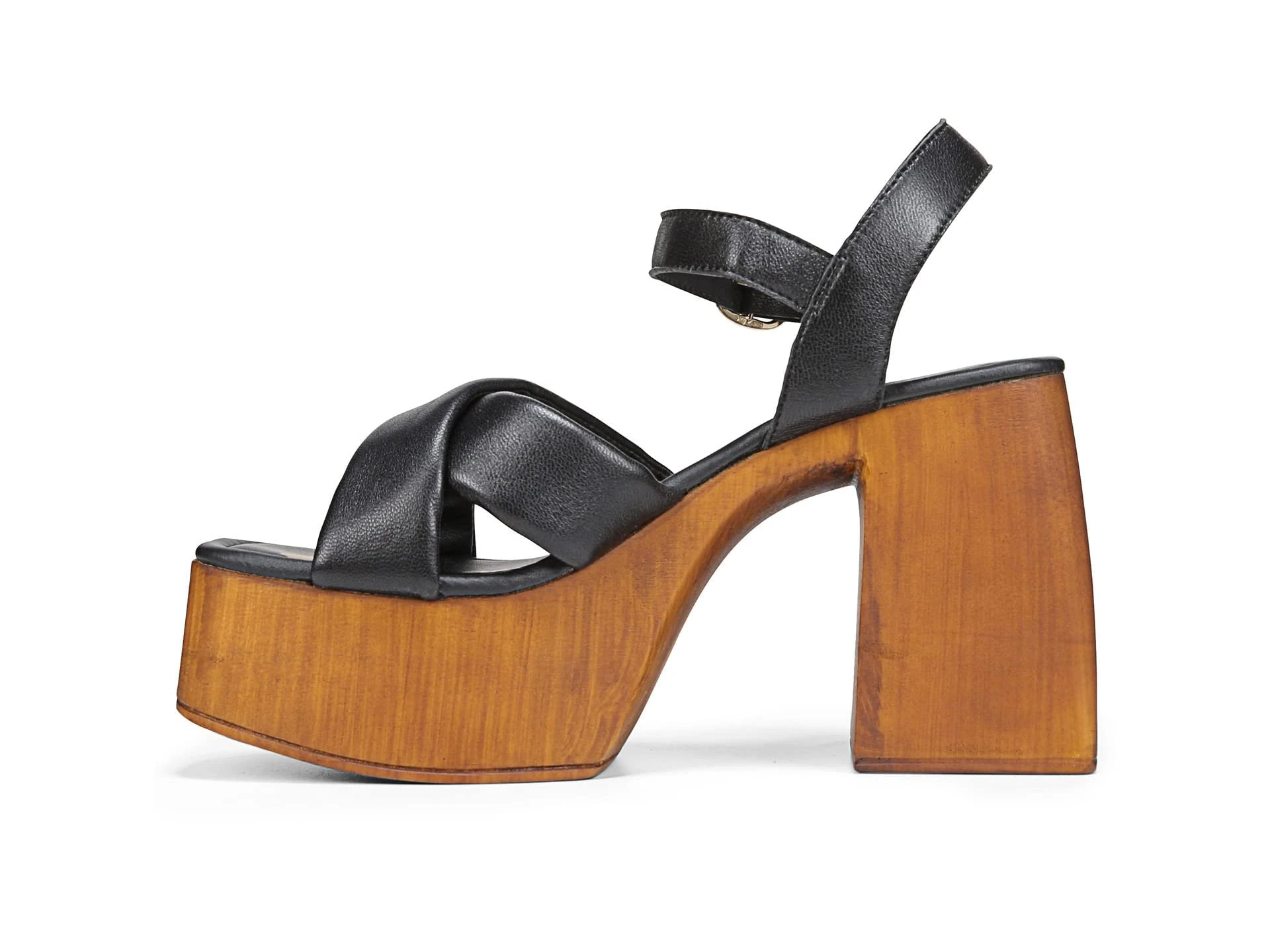 Sam Edelman Women's Suzannah Platform Sandal, Black, 3 UK