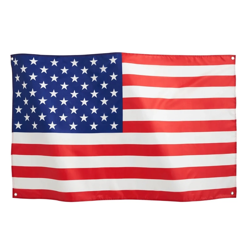 Runesol America, USA Flag 3x5, 91x152cm, United States, Confederate Heroes Day, 4 Grommets, Brass Eyelet in Every Corner, Celebrate American, Mardi Gras, Waterproof, Inside, Civil Rights Day