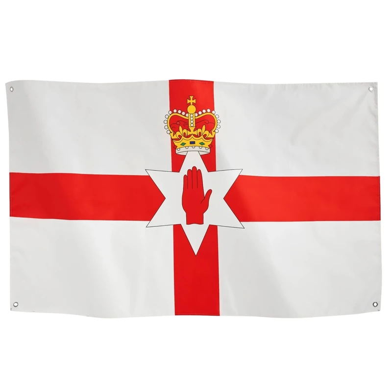 Runesol Northern Ireland Flag 3x5ft - Waterproof with Brass Eyelets