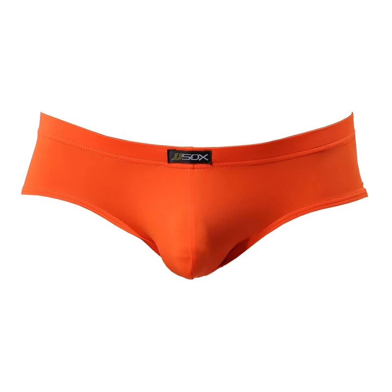 Drelaar Men's Smooth Comfort Briefs - Sexy Pouch Underwear Orange