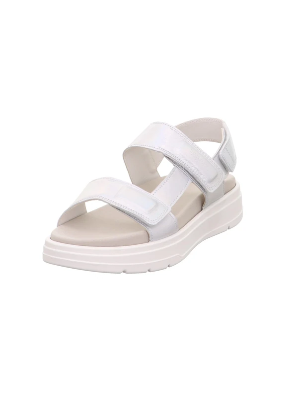 Legero Women's Sunwalker Sandals, Metallic Silver 9250, 4 UK