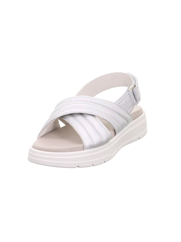 Legero Women's Sunwalker Sandals, Metallic Silver 9250, 40 EU, Metallic silver 9250, 8 UK