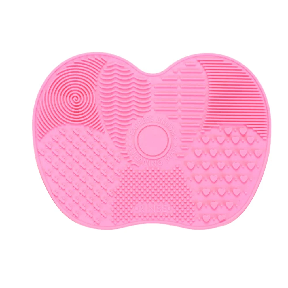 Lmyzcbzl Silicone Makeup Brush Cleaning Mat, Portable Washing Tool