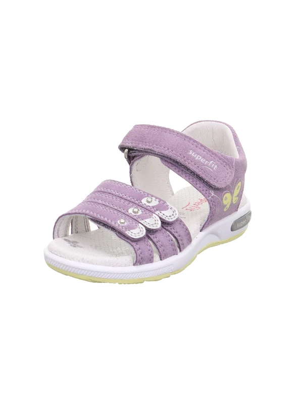 Superfit Emily Sandals, Purple/Yellow 8500, 28 EU, Purple yellow 8500, 10 UK Child