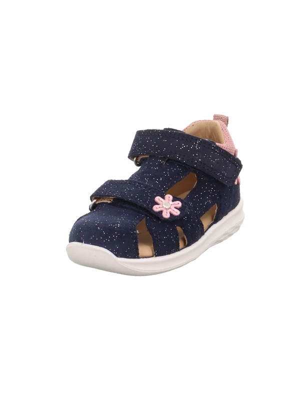 Superfit Girls Bumblebee Sandal, Blue Pink 8000, 20 EU