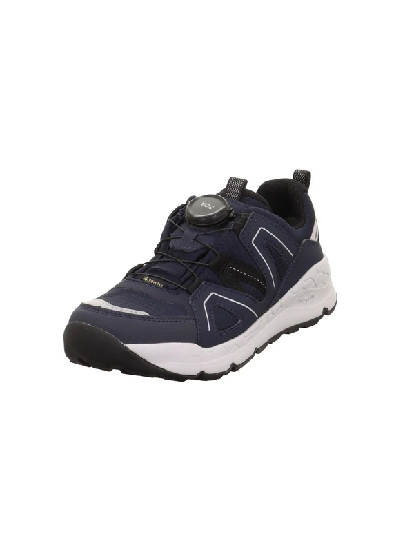 Superfit Boys Free Ride Trainers, Blue Black 8010, 12.5 UK Child