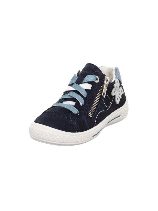 Superfit Girl's Tensy Sneaker, Blue 8000, 8.5 UK Child