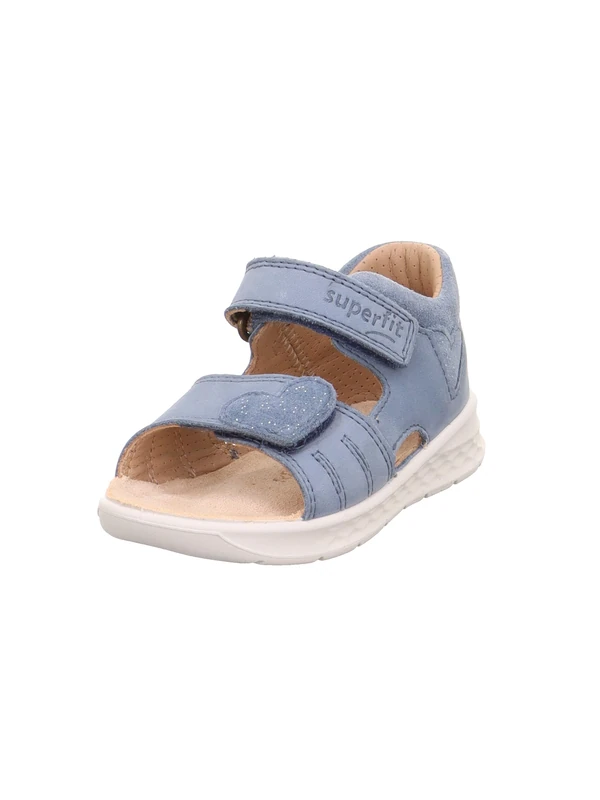 Superfit Girls' Lagoon Sandals, Blue 8000, 2.5 UK Child - Image 1