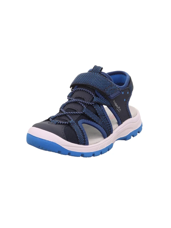 Superfit Boys Tornado Light Sandal, Blue 8000, 0 UK - Image 1