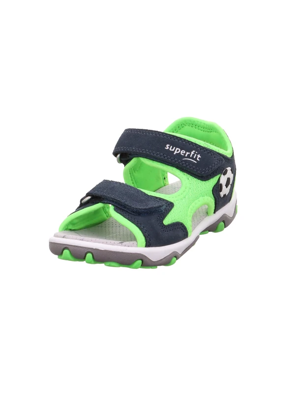 Superfit Mike 3.0 sandals, blue/light green 8030, 35 EU, Blue light green 8030, 2.5 UK