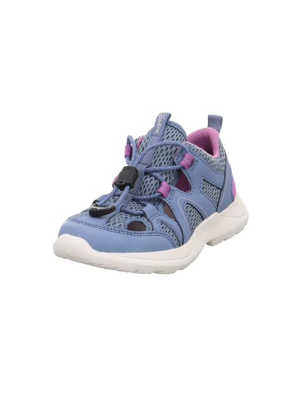 Superfit Girls' Rush Trainers, Blue Purple 8010, 13 UK Child