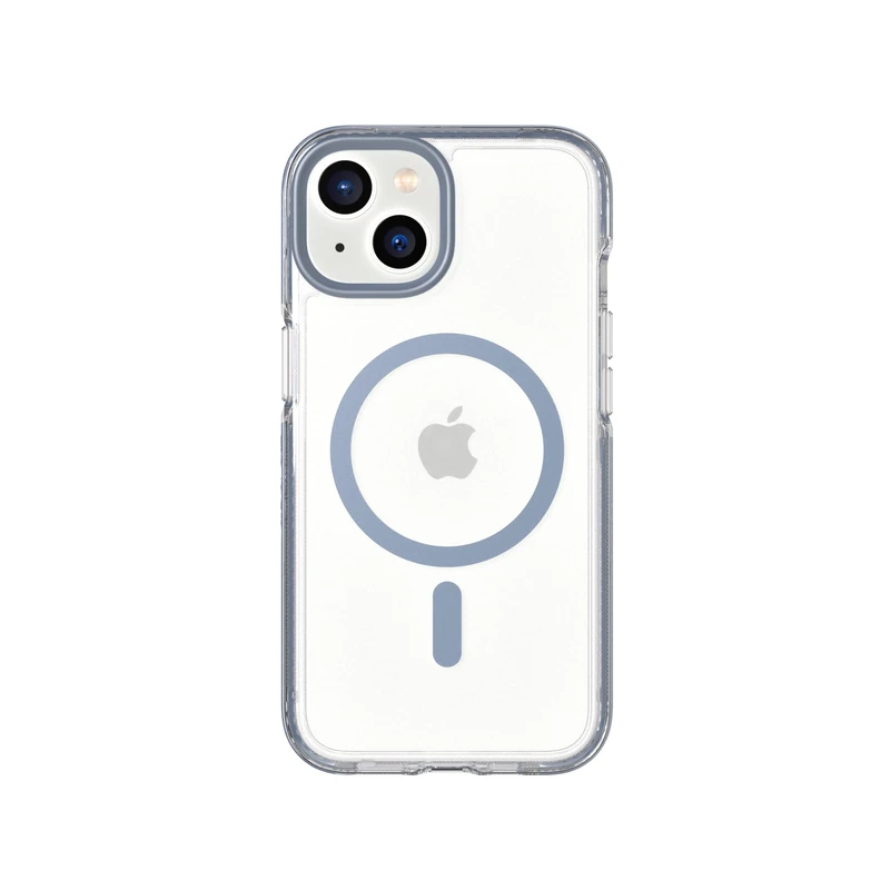 tech21 iPhone 14 Evo Crystal Compatible with MagSafe – Shock-Absorbing & Scratch-Resistant Clear Phone Case with 16ft FlexShock Multi-Drop Protection