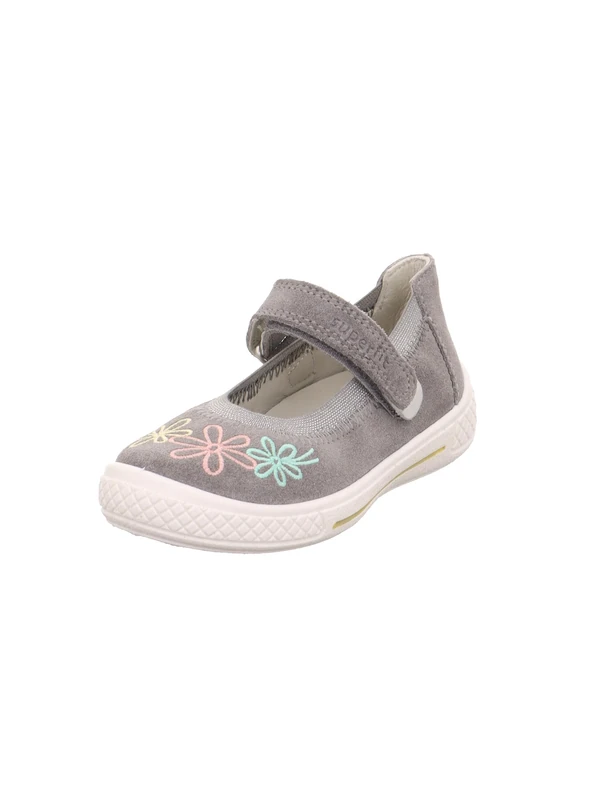 Superfit Girls' Tensy Ballet Flats, Light Grey 2500, 9 UK