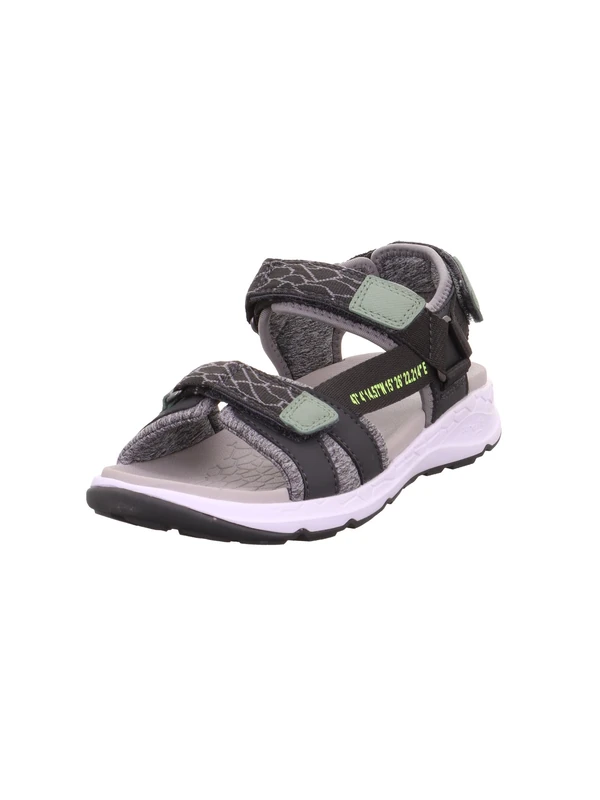 Superfit Criss Cross Sandal, Grey Light Grey 2010, 9.5 UK Child