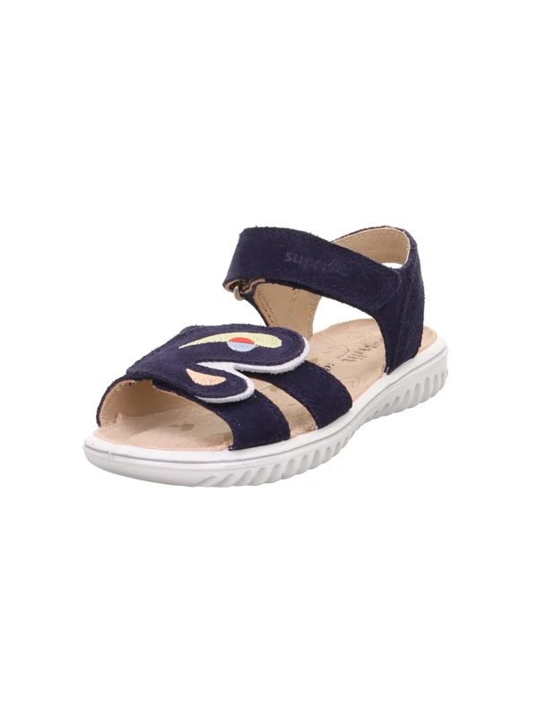 Superfit Girl's Sparkle Sandal, Blue 8000 1, 11.5 UK Child