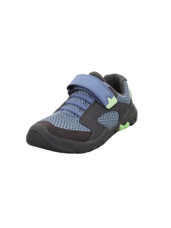 Superfit Trace Sneaker, Blue Grey 8010, 8.5 UK Child