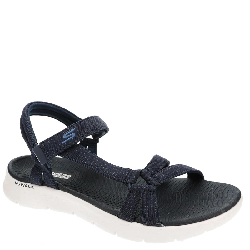 Skechers Women's GO Walk Flex Sandal Sublime, Navy Textile, 5 UK