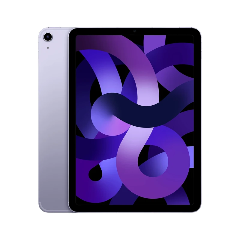 2022 Apple iPad Air (10.9-inch, Wi-Fi + Cellular, 64GB)- Purple (Renewed)