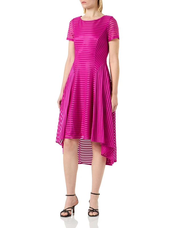 Vera Mont Vera Mont Women's 0231/4047 Dress, Purple Pink, 48, Purple Pink