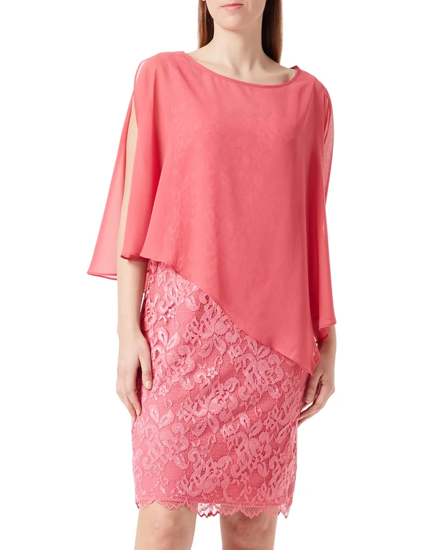 Vera Mont Vera Mont Women's 0095/4805 Dress, Lipstick Pink, 44