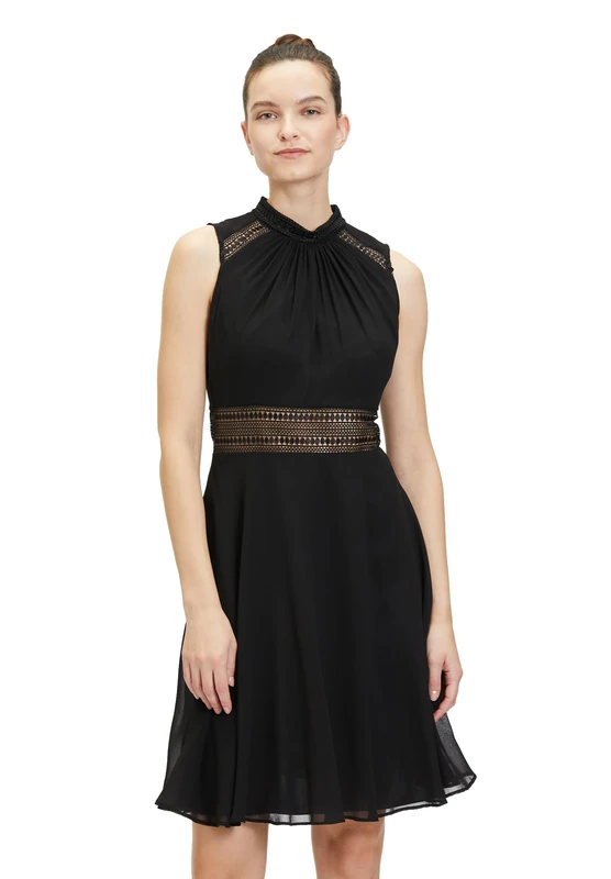 Vera Mont Women's 0131/4825 Dress, Black, 12