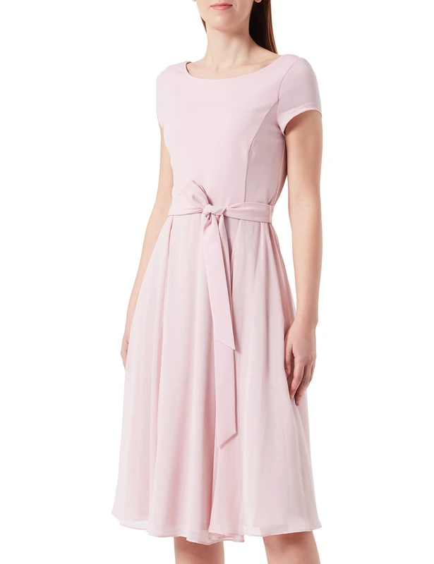 Vera Mont Vera Mont Women's 0236/4825 Dress, Patch Rose/Rose, 46, Patch rose/rose