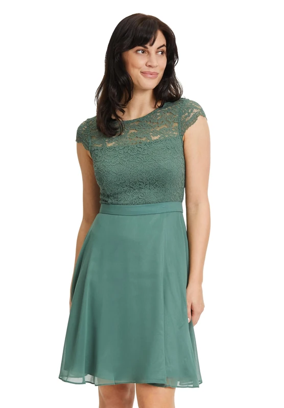 Vera Mont Vera Mont Women's 0255/4825 Dress, Dark Green, 12