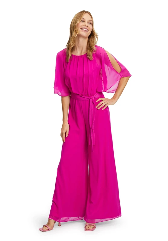 Vera Mont Women's 4415/4000 Jumpsuit, Purple Pink, 38