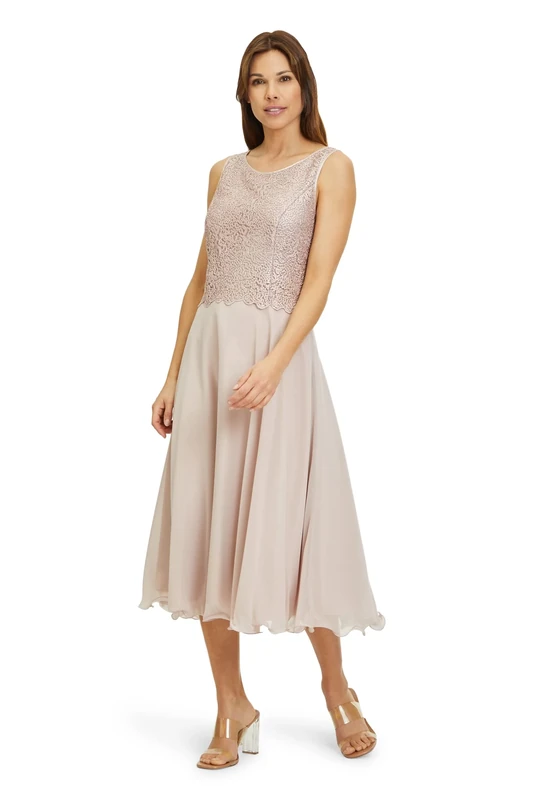 Vera Mont Vera Mont Women's 4686/4000 Dress, Aura Rosè, 38, Aura Rosè.