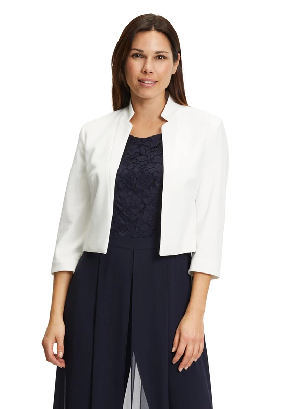 Vera Mont Vera Mont Women's 4637/4467 Blazer, Off-White, 18