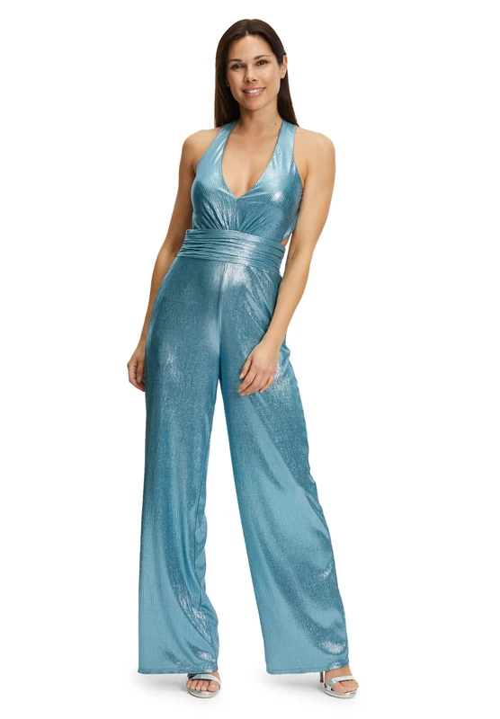 Vera Mont Vera Mont Women's 8503/4116 Jumpsuit, Smoky Teal, 46