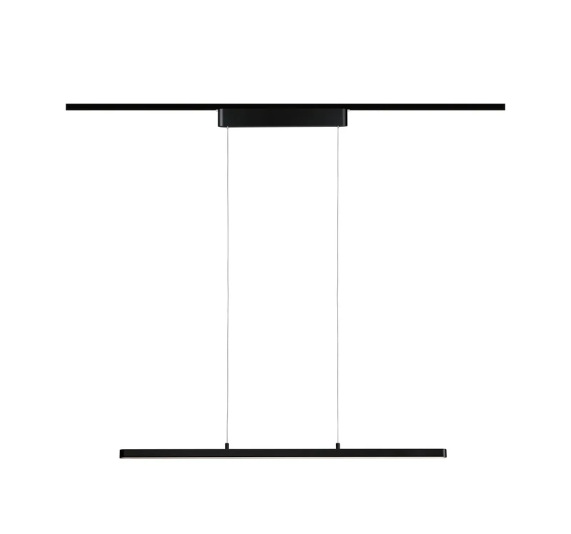 Paulmann 95579 Smart Home Zigbee 3.0 Lento URail LED Pendant 3x1800lm 3x13.5W Tunable White dimmable 230V Black matt Rail System