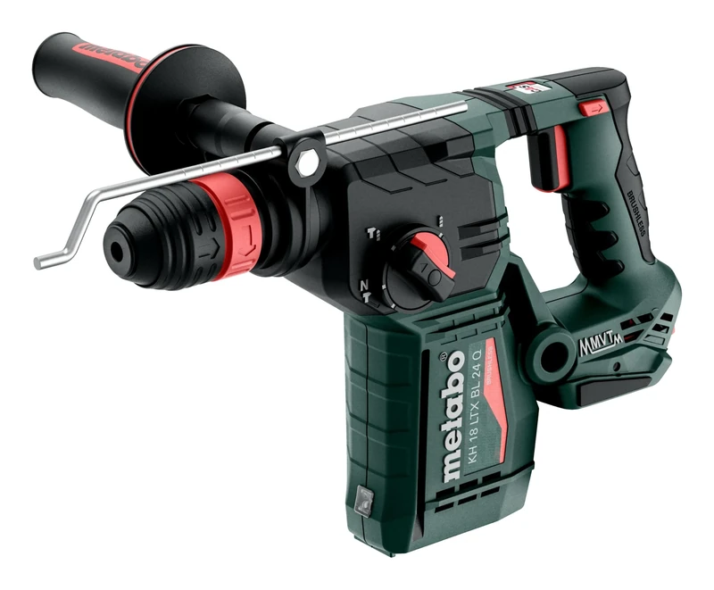 Metabo KH 18 LTX BL 24 Q (601714840) brushless Cordless Combination Hammer in case Without Battery Pack, Without Charger