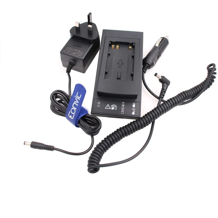 Eonvic GKL211 Battery Dual Charger for Total Station GEB90, GEB211, GEB212, GEB221 GEB222 Batteries