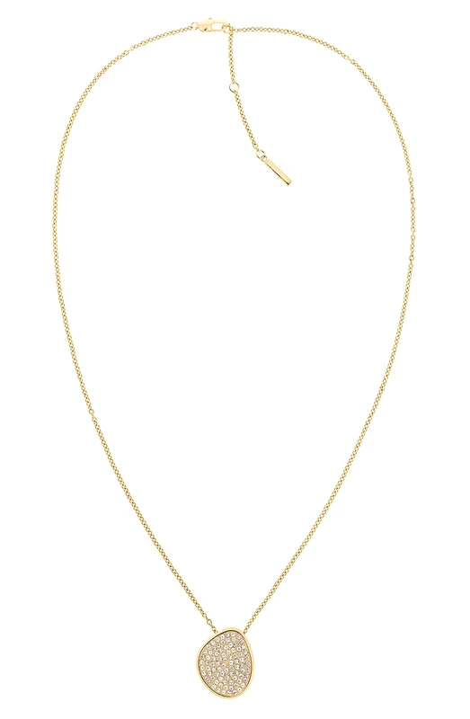 Calvin Klein Women's FASCINATE Collection Pendant Necklace Embellished with crystals - 35000331