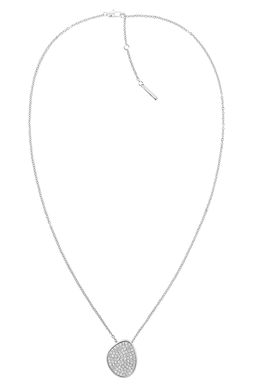 Calvin Klein Women's FASCINATE Collection Pendant Necklace Embellished with crystals - 35000222