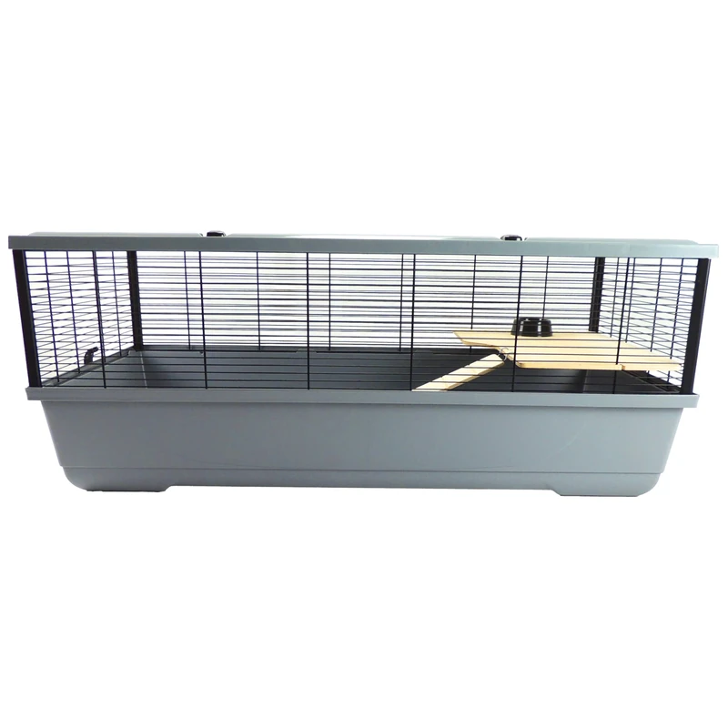 Hamster & Rat Cage Grosvenor XL 100cm x 54cm x 39cm - Grey | Little Friends