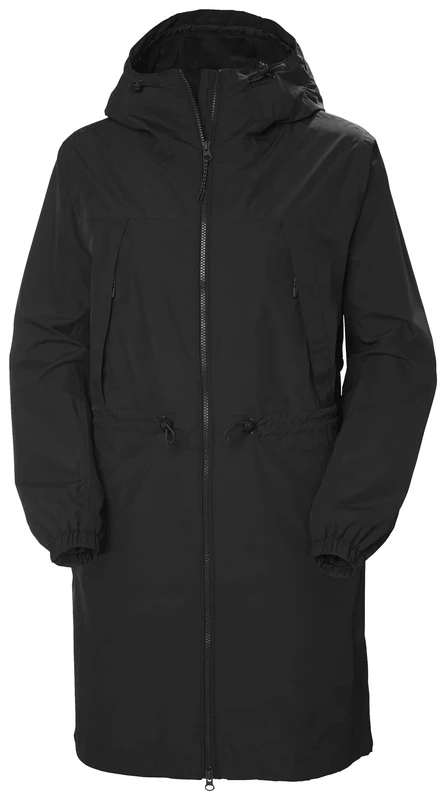 Helly Hansen Women's W Essence Raincoat, Black, S UK