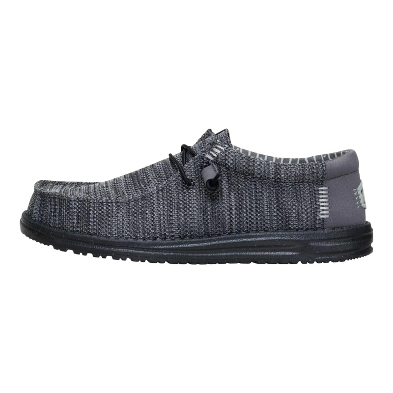 Hey dude Wally Stretch Canvas Sneaker Grigio da Uomo 40022-1HO - Image 1